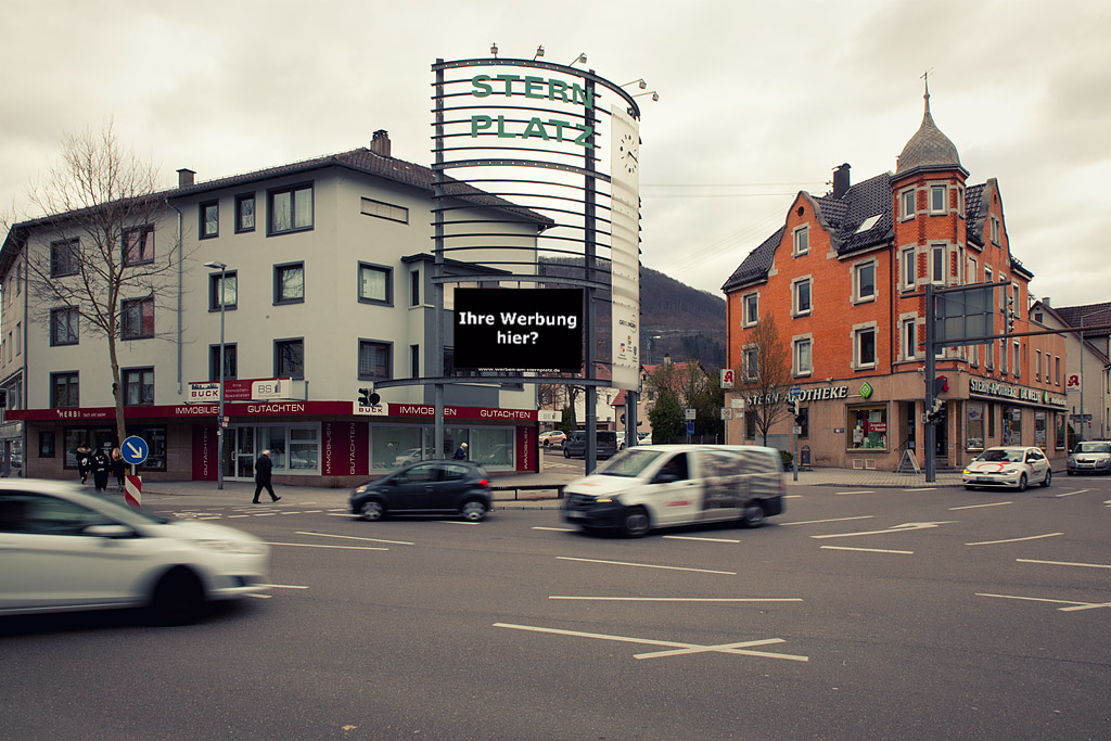 LED-Werbetafel Geislingen Sternplatz